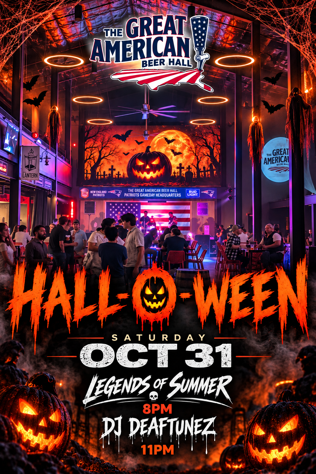Hall-O-Ween event artwork